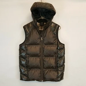 Adidas Porsche Design P 5000 Promo Sample Hooded Down Puffer Vest Mens M   - Picture 1 of 11