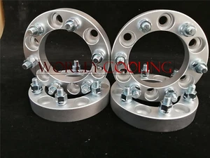 4 FORGED Spacer For Toyota Hilux 60 80 Series 6x139.7 12x1.5 30mm 110mm SILVER - Picture 1 of 12