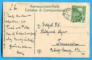 1911 PARENZO bollo ottagonale a sbarre su AUSTRIA 5 h. (269766) - Imagen 1 de 1