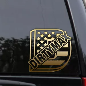 Dirtymax Duramax American Flag Truck Vinyl Decal Sticker – Dodge Ram 1500 2500 - Picture 1 of 2