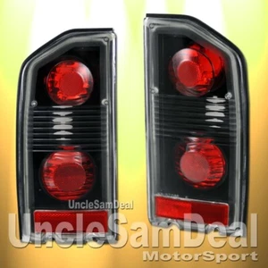 FOR SUZUKI SIDEKICK TRACKER CLEAR LENS BLACK TAIL LIGHTS DIRECT FIT PAIR - Foto 1 di 2