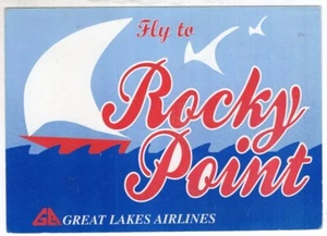 GREAT LAKES AIRLINES, POSTCARD, 1970 - Picture 1 of 2