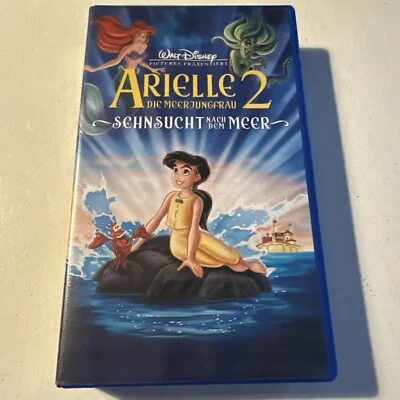 Arielle 2 - Sehnsucht nach dem Meer / Walt Disney / VHS Video Kassette - Bild 1 von 3