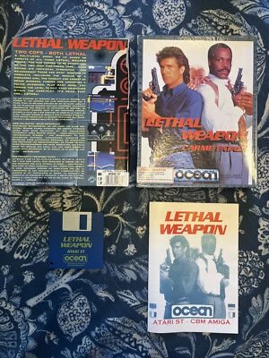Lethal Weapon - Atari ST Ocean - Disco de juego completo CIB con caja y manual Foto 1 de 4