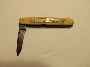 Vintage Antique MILLER BROS CUT CO MERIDEN Office Pocket Knife 1872-1926 - Picture 1 of 6