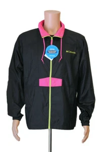 Columbia Flashback Collared Jacket Windbreaker Water Wind Resistant Rain Coat XL - Picture 1 of 12