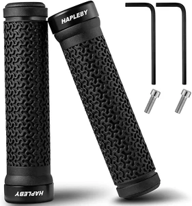 Manopole Manubrio Bici Premium Blocca Antiscivolo Ergonomiche MTB BMX Ciclismo - Foto 1 di 7