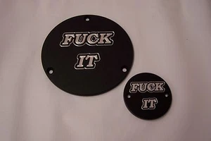 Custom EVO Derby-points cover set Fits Harley Davidson F-IT - Picture 1 of 1