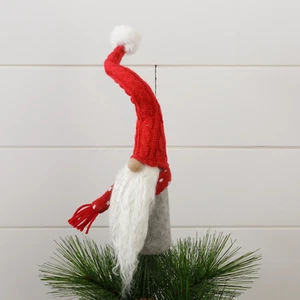 Mini Gnome Tree Topper 10" H - Picture 1 of 1