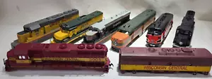 HO Scale Locomotive Body Shells, 8 Total, Most New Old Stock, VG To New Cond. - Picture 1 of 20