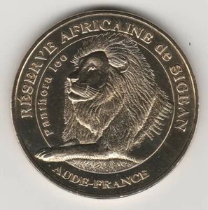 A 2011 TOKEN MEDAILLE MONNAIE DE PARIS -- 11 130 N°9 RESERVE DE SIGEAN LE LION - Picture 1 of 2