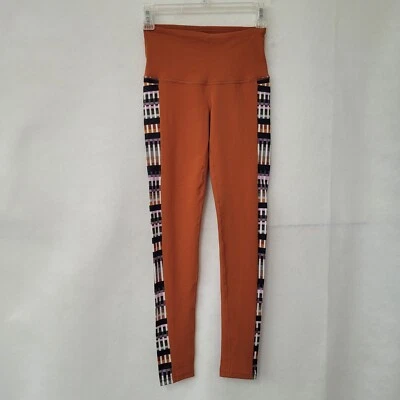 Leggings Prana para mujer XS Laye Pan de Jengibre Tivoli Rayas Laterales Bolsillos Nuevos Foto 1 de 4