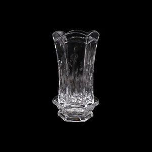 PartyLite Signature Crystal Hurricane Candle Holder w/ Base - Picture 1 of 5