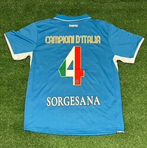 SSC Napoli Serie A Liga Sieger Scudetto 2024/25 Siegertrikot NEU - Bild 1 von 2