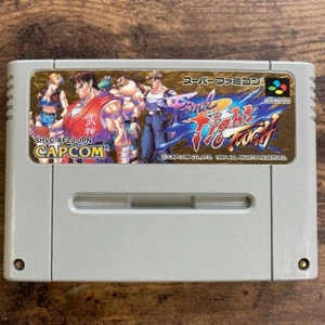 Final Fight Tough Super manufactured outside of Japan Famicom SNES Capcomn Used - Picture 1 of 2