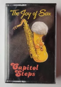 The Joy Of Sax Cassette The Capitol Steps (Cassette, 1993) Clinton Caricature - Picture 1 of 2