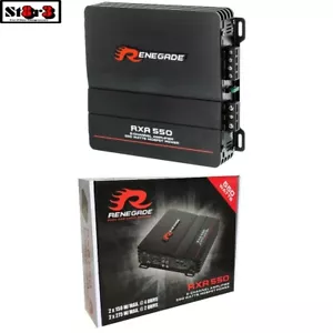 amplificatore renegade RXA550 2 canali auto kit2vie - spl Car Audio 2X275 watt - Foto 1 di 6
