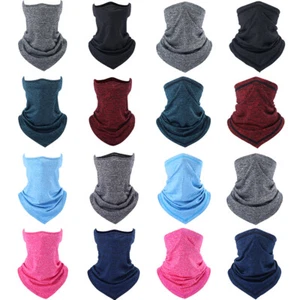 16Style Neck Gaiter UV Protection Face Mask Windproof Scarf Breathable Balaclava - Picture 1 of 62