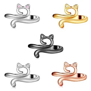 5 Pcs Crochet Ring Adjustable Crochet Tension Rings Yarn Ring For Finger Knittin - Picture 1 of 7