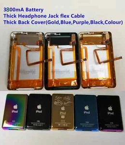 NEW 3000mAh Battery + Back Cover Upgrade Kit iPod Video 30GB Classic 160GB - Picture 1 of 18