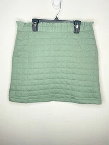 Wonder Nation Quilted Skirt Girls Size XL 14-16 Pull On Sage Green Elastic Waist - Picture 1 of 3