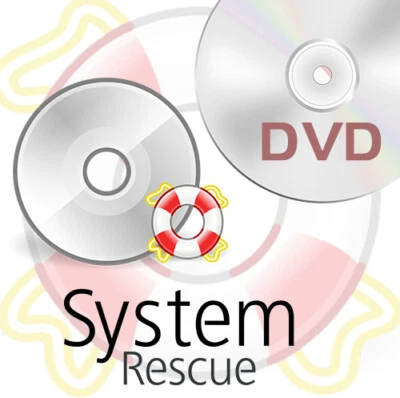 SystemRescue 8.0.3 32bit LIVE DVD Bootable Rescue Disk Utility Toolkit - Image 1 of 2