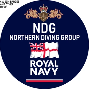 Royal Navy SURFACE FLEET Badge & gifts NORTHERN SOUTHERN DIVING GROUP NDG SDG - Picture 1 of 17