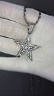 Zircon Star Pendant Necklace | 3mm Rope Chain 60cm Length Of Chain