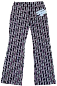 Lulu B L Large Stay Cool Black Pink White Multicolor Leggings Womens - Picture 1 of 15
