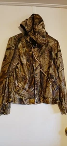 Remington Realtree Camo Hooded Jacket Full Zip Coat Youth Size 16/18 Hunting - Picture 1 of 7