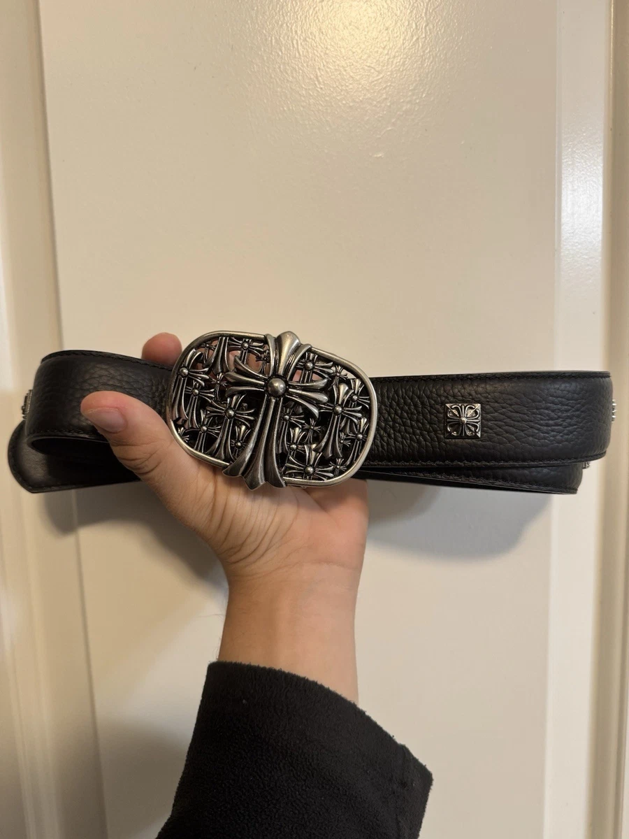 Chrome Hearts Leather Belts for Men for sale - eBay