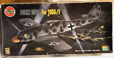 Focke Wulf Fw190A/F 1:24 Airfix #16001 caja abierta/piezas selladas \ envío gratuito Foto 1 de 4