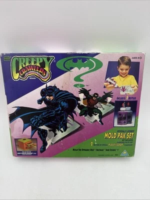 Vintage Creepy Crawler Batman Forever Dynamic Duo Mold Set 1995 NIB Sealed - Image 1 of 3
