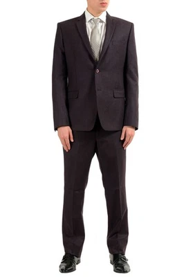 Versace Collection Men's 100% Wool Two Button Suit Size 38 40 42 44 46 48 - Image 1 of 4