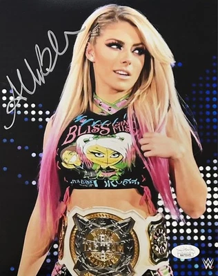 Foto 8x10 firmada por Alexa Bliss autenticada por JSA #14 Foto 1 de 2