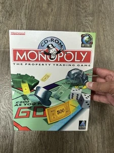 Monopoly PC Game - CD-Rom Original Big Box - 1997 - New And Sealed - Picture 1 of 3