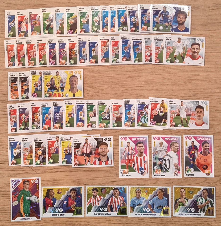 4ª CUARTA EDICION COMPLETA (62 CROMOS)(NO 2 SUPREME)LIGA ESTE 2025/26 - Imagen 1 de 1