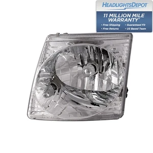 Headlight Driver Left Fits 2001-2004 Ford Explorer Sport Track - Picture 1 of 7