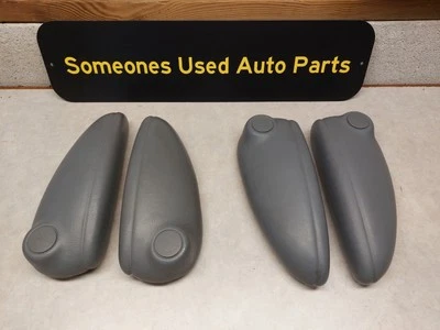 2006 Dodge Grand Caravan Front Seat Armrest Set Grey Gray 2005 01-07 2007 2004 - Image 1 of 4