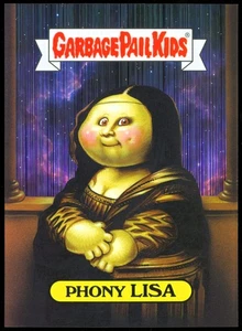 Get-A-Grip Garbage Pail Kids Giant Art Print 5x7 ~ LOST IN SPACE ~ Phony Lisa - Picture 1 of 2
