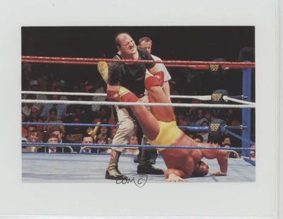 1999 Comic Images WWF WrestleMania Live! Sgt Slaughter vs Hulk Hogan #11 - Image 1 of 2