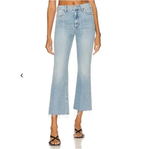 Mother Jeans The Hustler Ankle Fray Home On The Range High Rise Cotton Sz 31 - Picture 1 of 9