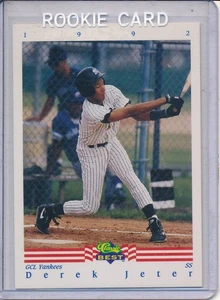 1992 Classic Best Minor League Derek Jeter #402 RC Rookie New York Yankees GCL - Foto 1 di 1
