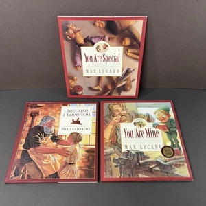 Max Lucado Vintage Book Lot 3 You Are Special, You Are Mine, Because I Love You - Picture 1 of 18