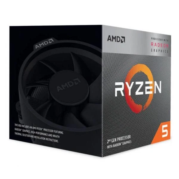 Procesador AMD Ryzen 5 3400G 3.7 GHz Box - Imagen 1 de 1