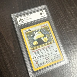 1999 Pokemon Jungle Snorlax #11 Englisch Holo Rare 11/64 - CGA 83 NM-MT - Bild 1 von 10