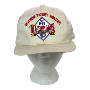California Angels 1989 - Juego de Estrellas - Boleto de Temporada Holde Gorra/Sombrero Talla Única  - Imagen 1 de 5