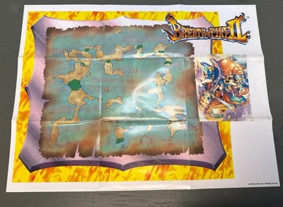 Breath of Fire II Super Nintendo, mapa SNES con armadura, hechizos, artículos y armas Foto 1 de 4