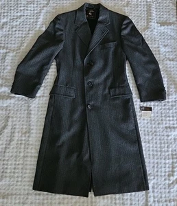  NWT Hart Schaffner & Marx Pure Virgin Wool Overcoat Jacket 42 Long  - Picture 1 of 23