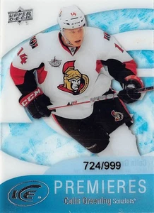2011-12 Upper Deck Ice #58 Colin Greening RC /999 - Picture 1 of 2